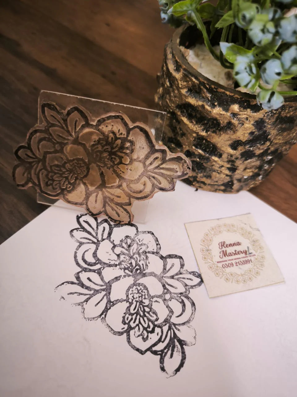 Make your own stamp bunches  ( Select any 4 bunches design of your choice )