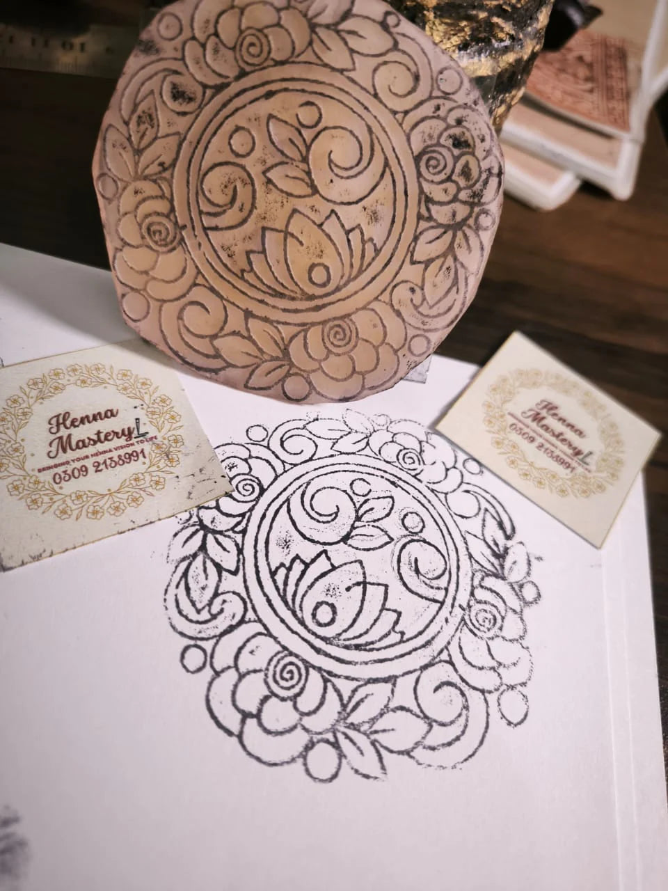 Make your own stamp bunches  ( Select any 4 bunches design of your choice )