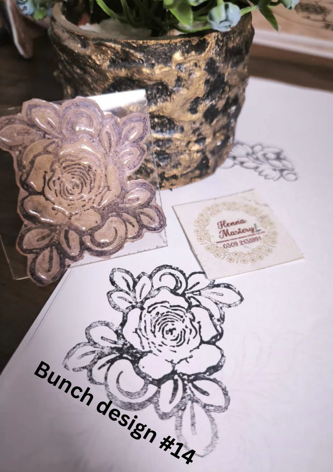 Reusable Mehandi/Henna Stamps (Select any design of your choice ) +FREE DELIVERY