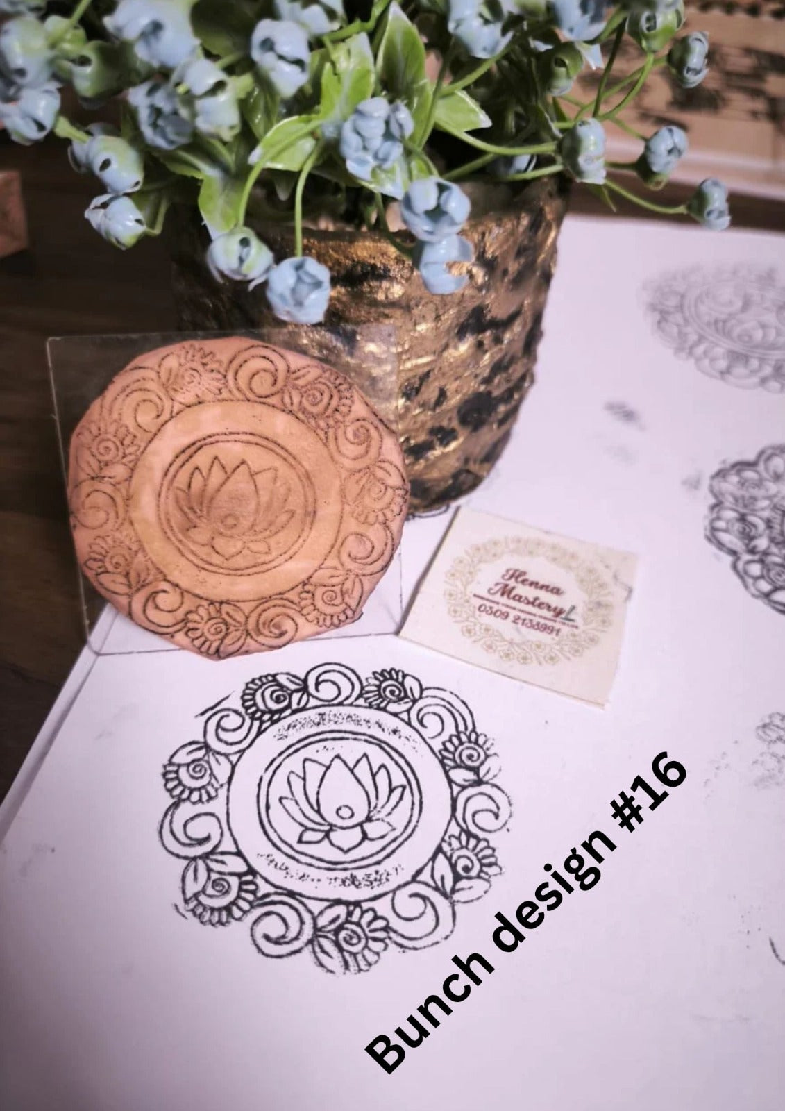 Reusable Mehandi/Henna Stamps (Select any design of your choice ) +FREE DELIVERY