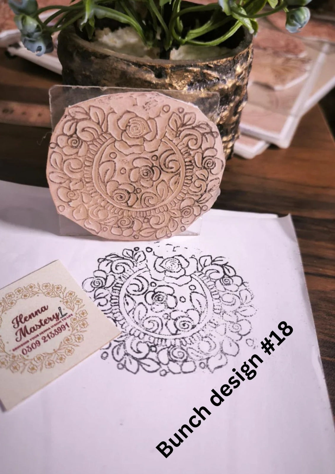 Reusable Mehandi/Henna Stamps (Select any design of your choice ) +FREE DELIVERY