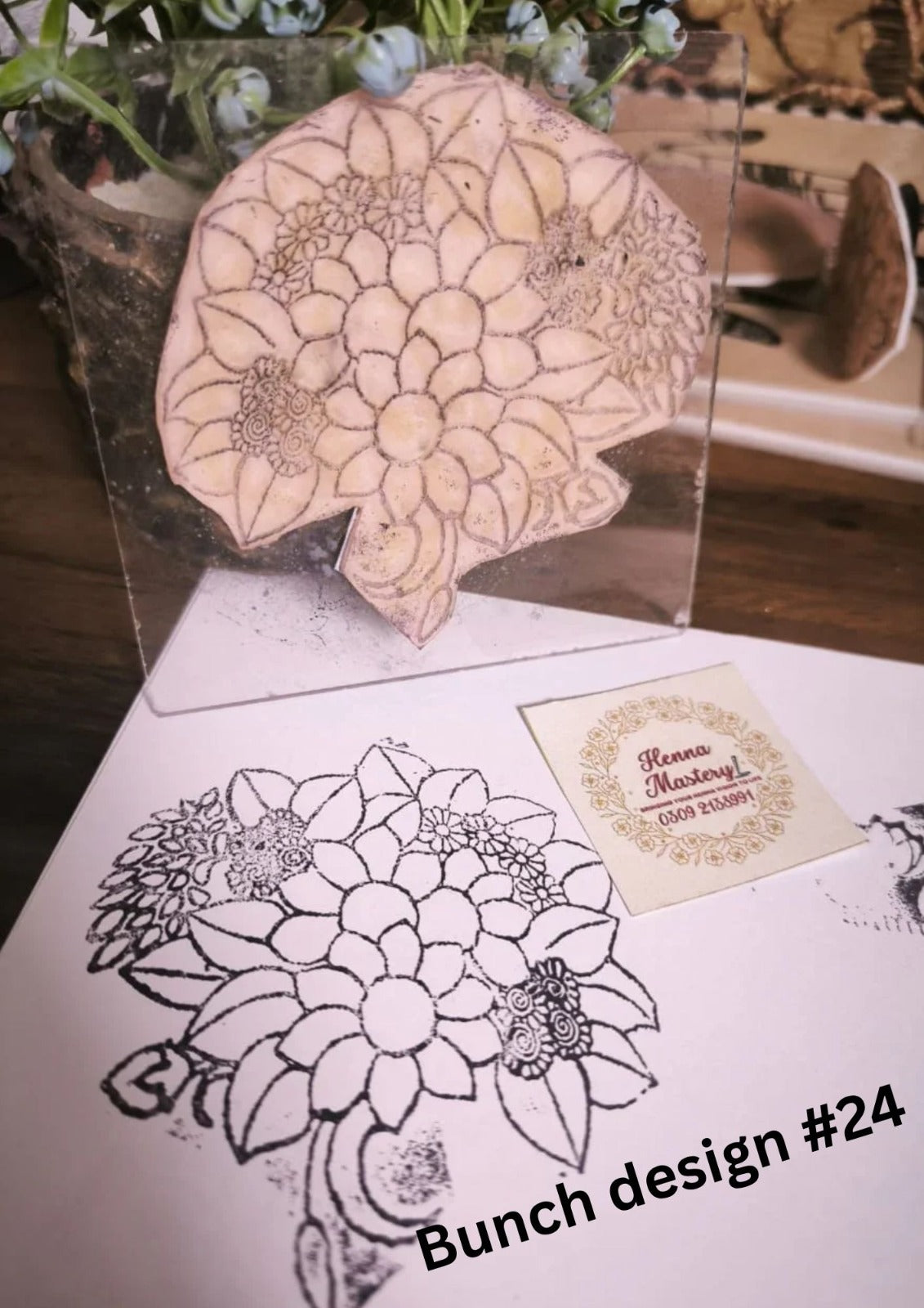 Reusable Mehandi/Henna Stamps (Select any design of your choice ) +FREE DELIVERY