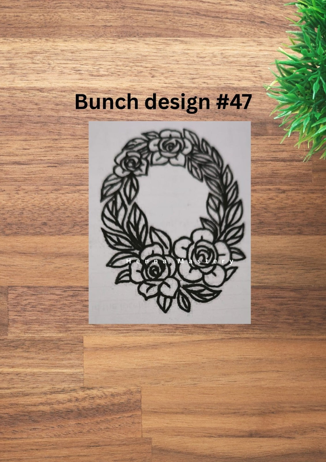 Reusable Mehandi/Henna Stamps (Select any design of your choice ) +FREE DELIVERY