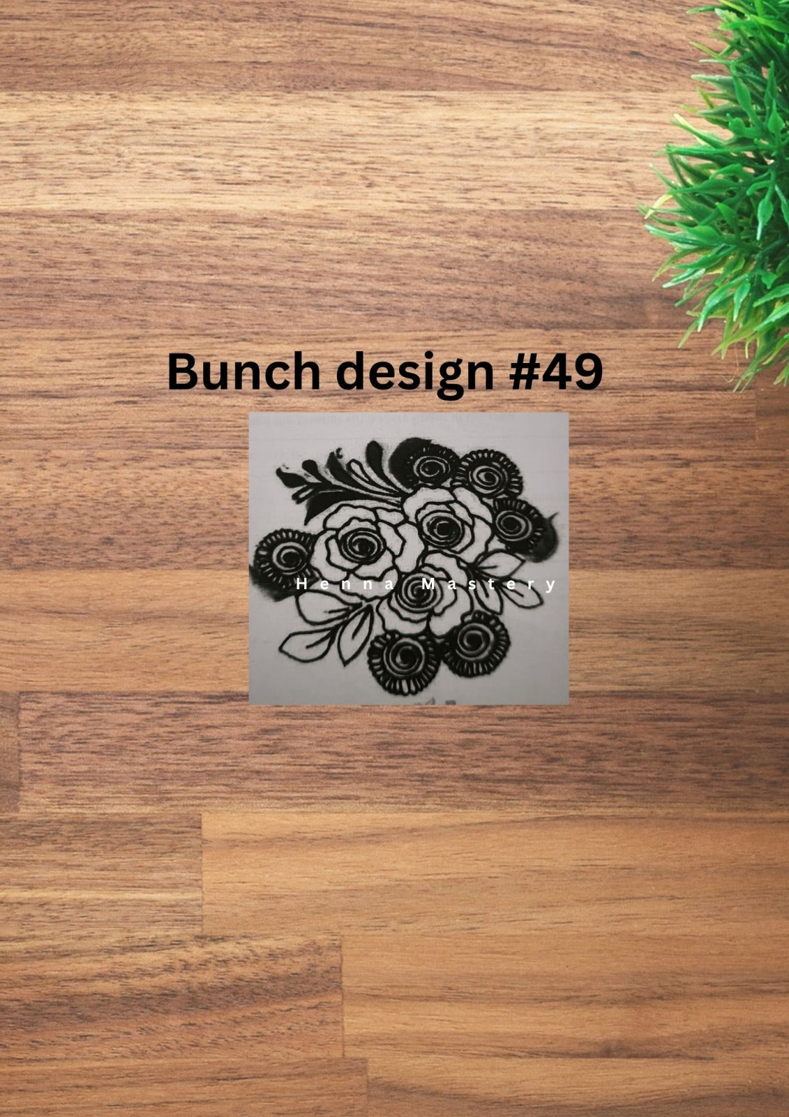 Reusable Mehandi/Henna Stamps (Select any design of your choice ) +FREE DELIVERY