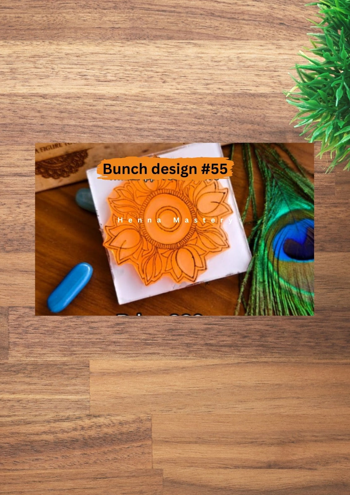 Reusable Mehandi/Henna Stamps (Select any design of your choice ) +FREE DELIVERY