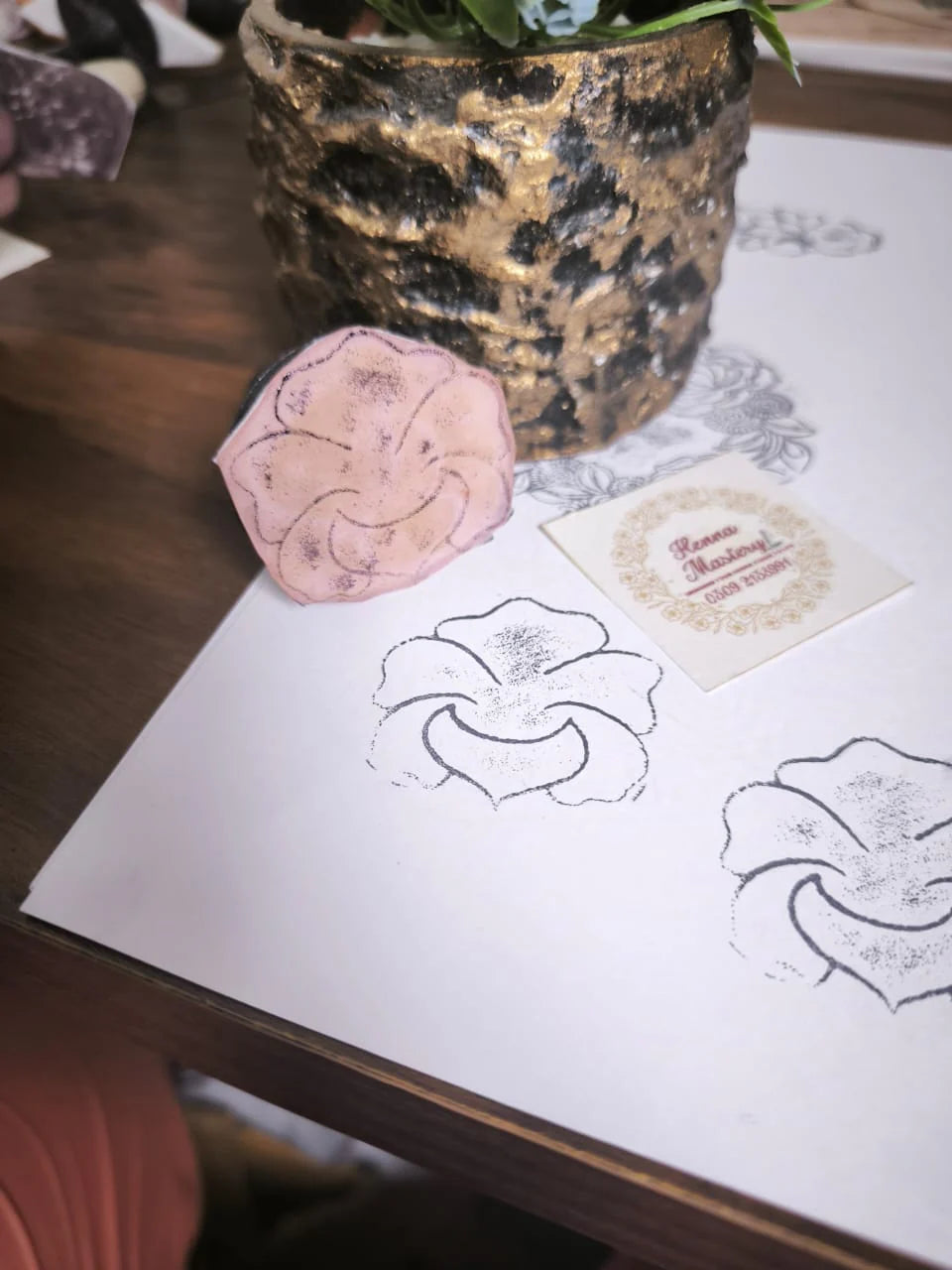 Reusable Mehandi/Henna Stamps (Select any design of your choice ) +FREE DELIVERY