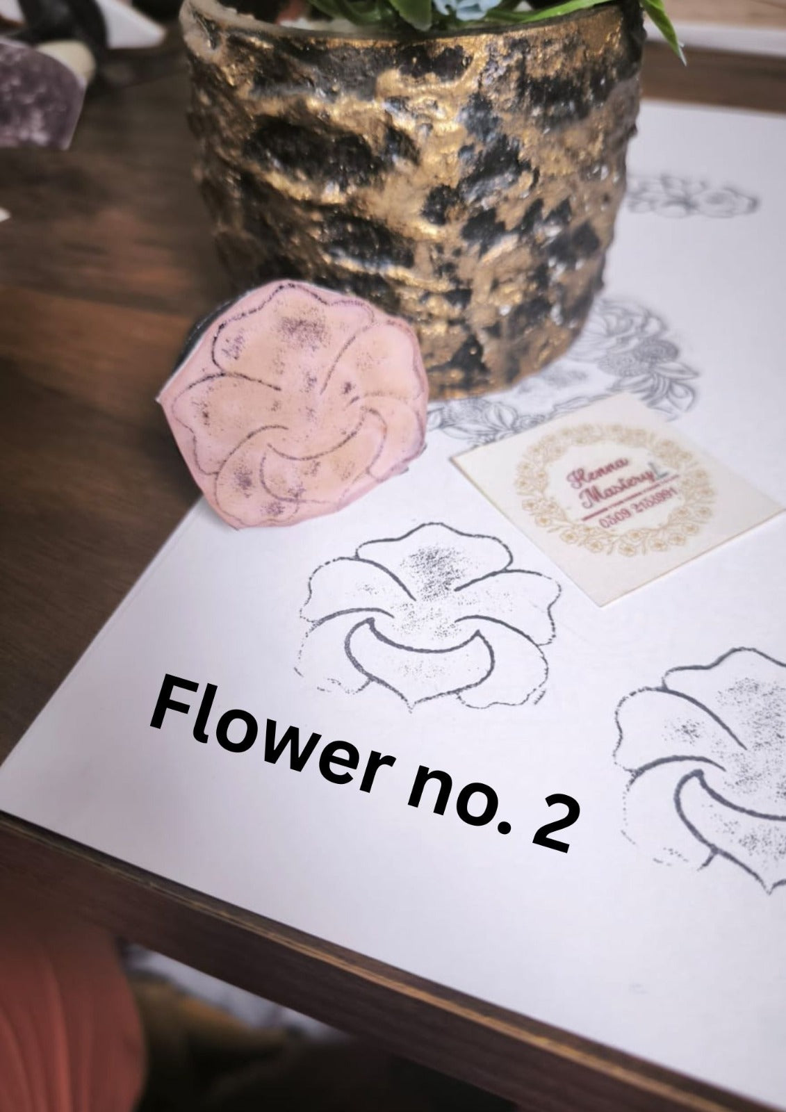 Reusable Mehandi/Henna Stamps (Select any design of your choice ) +FREE DELIVERY