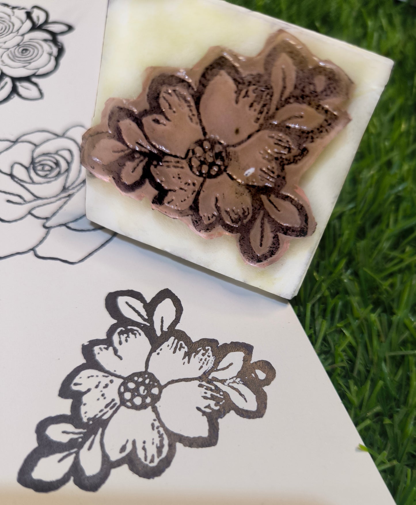 Reusable Mehandi/Henna Stamps Pack of 10 Beautiful Designs,Ink Pad and 1 Bridal Henna cone.