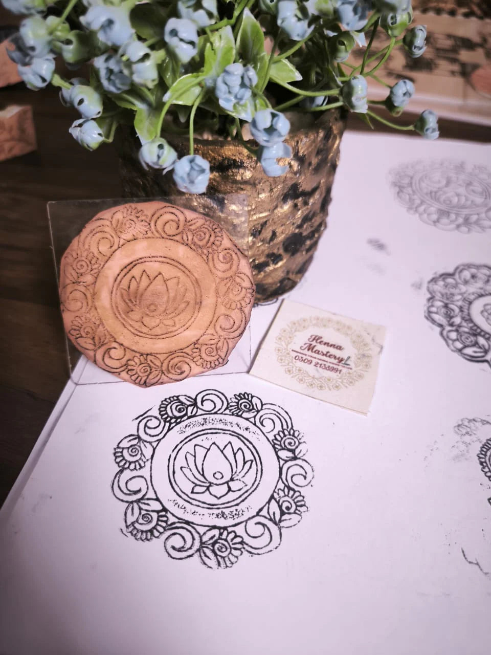 Reusable Mehandi/Henna Stamps (Select any design of your choice ) +FREE DELIVERY