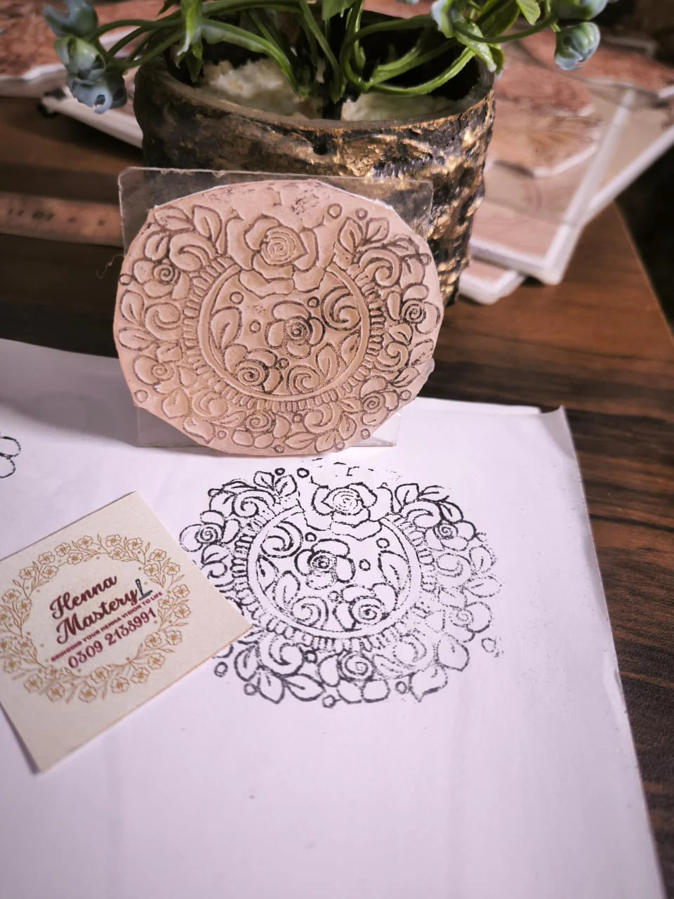 Reusable Mehandi/Henna Stamps (Select any design of your choice ) +FREE DELIVERY
