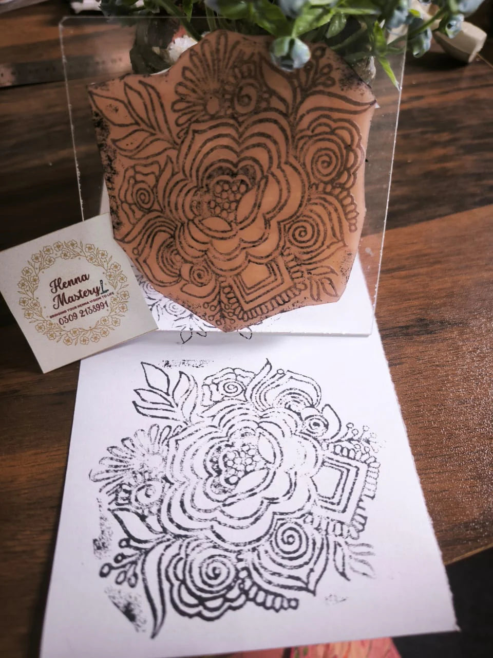 Reusable Mehandi/Henna Stamps (Select any design of your choice ) +FREE DELIVERY