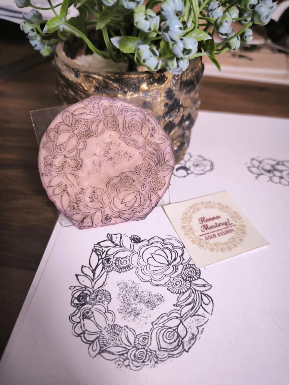 Reusable Mehandi/Henna Stamps (Select any design of your choice ) +FREE DELIVERY