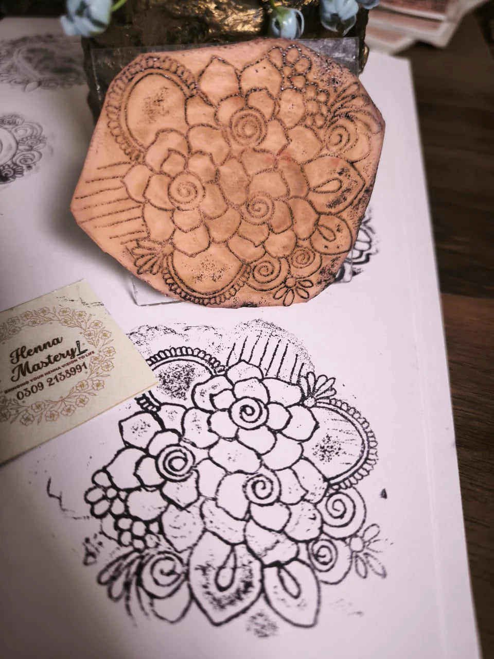 Reusable Mehandi/Henna Stamps (Select any design of your choice ) +FREE DELIVERY