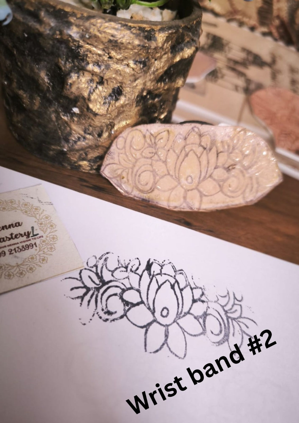 Reusable Mehandi/Henna Stamps (Select any design of your choice ) +FREE DELIVERY
