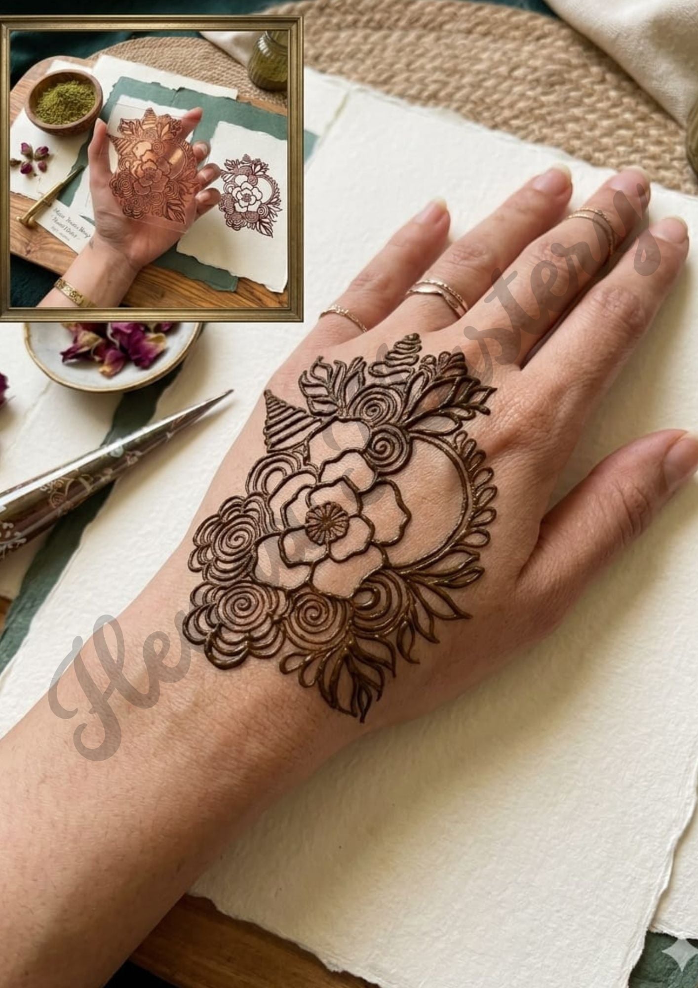 Make your own stamp bunches  ( Select any 4 bunches design of your choice )