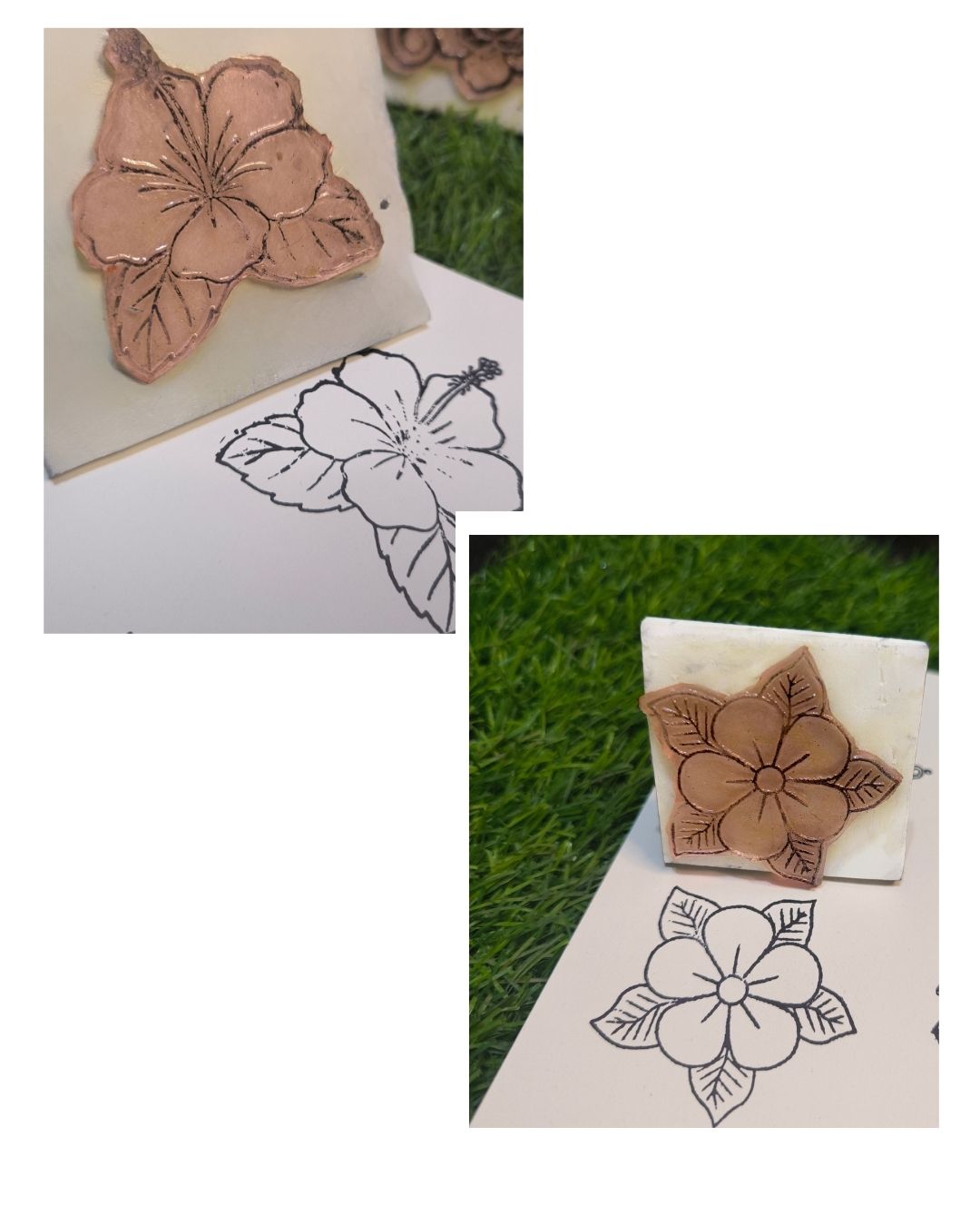 Reusable Mehandi/Henna Stamps Pack of 2 and a Bridal Henna cone.