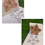 Reusable Mehandi/Henna Stamps Pack of 2 and a Bridal Henna cone.