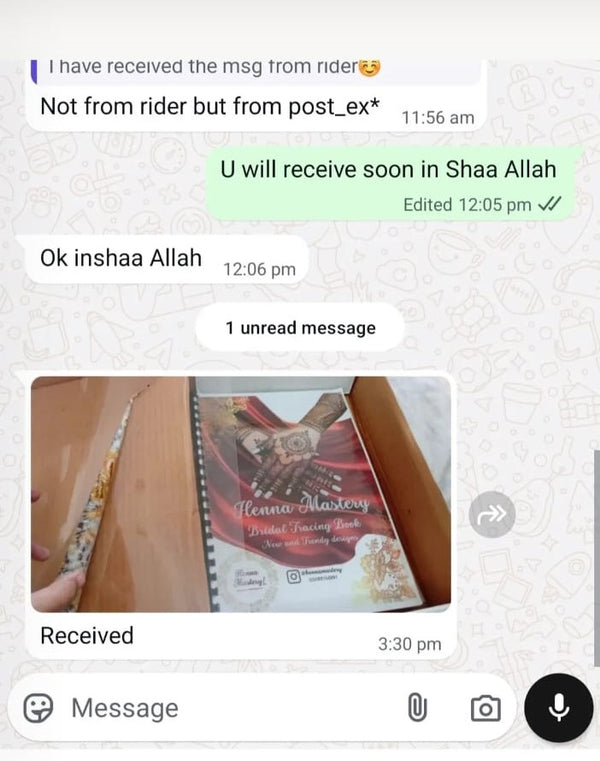 Customer review screenshot