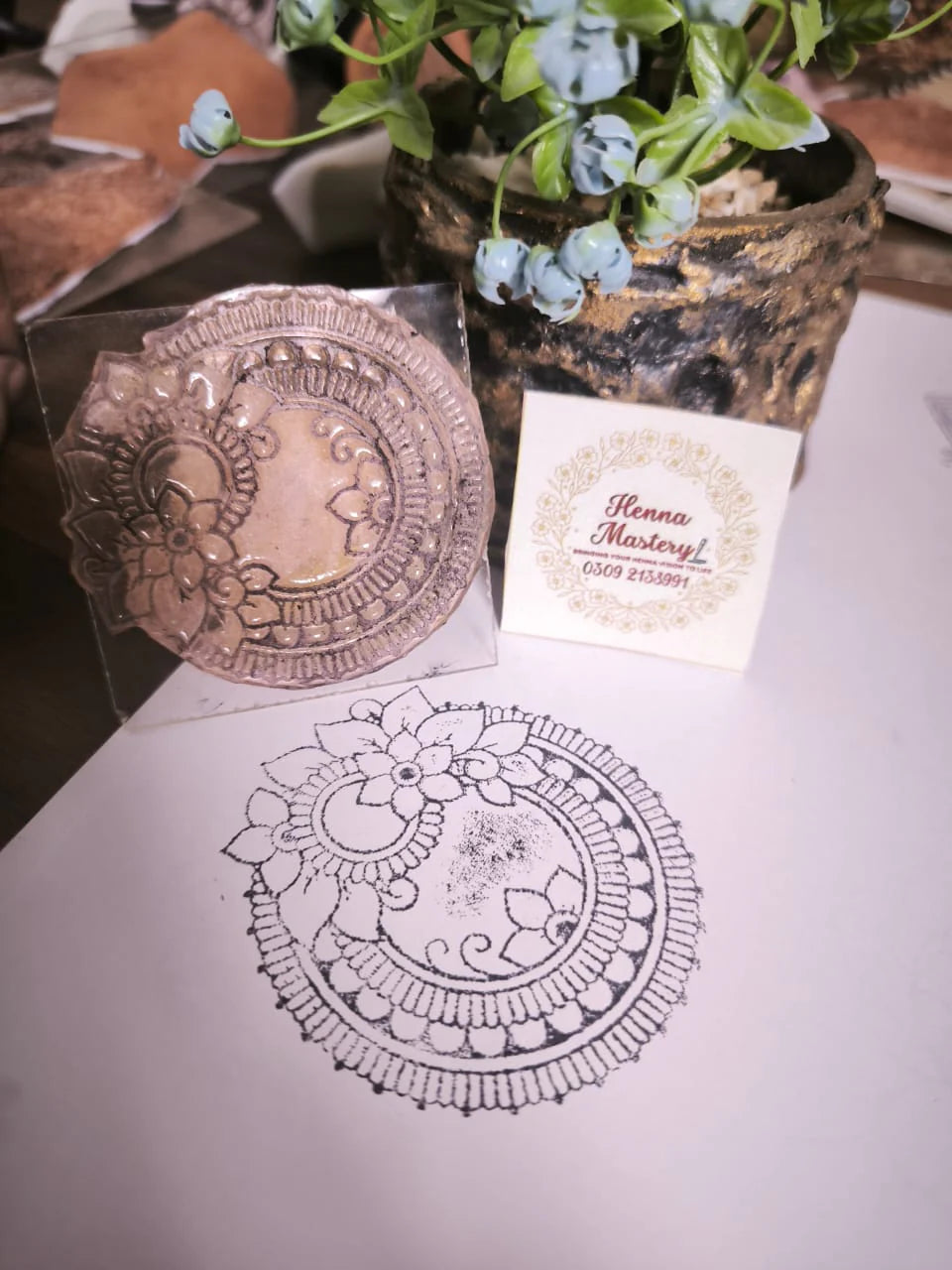 Make your own stamp bunches  ( Select any 4 bunches design of your choice )