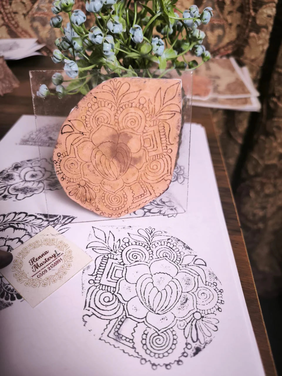 Make your own stamp bunches  ( Select any 4 bunches design of your choice )