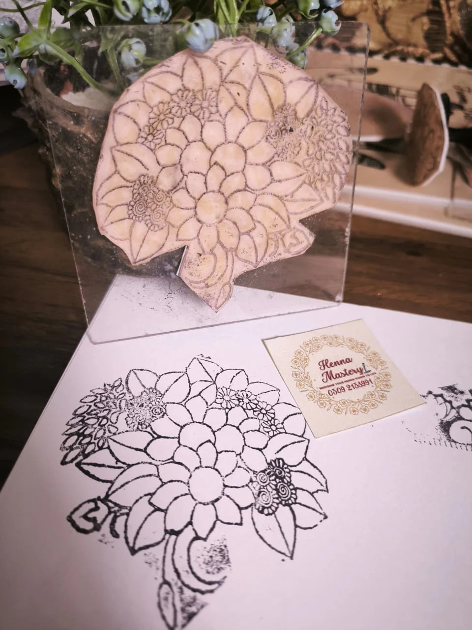 Make your own stamp bunches  ( Select any 4 bunches design of your choice )