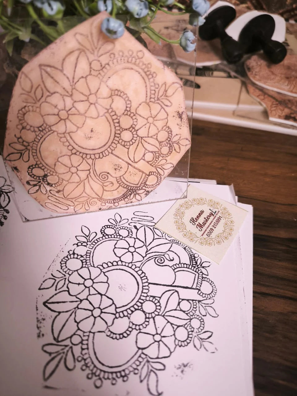 Make your own stamp bunches  ( Select any 4 bunches design of your choice )