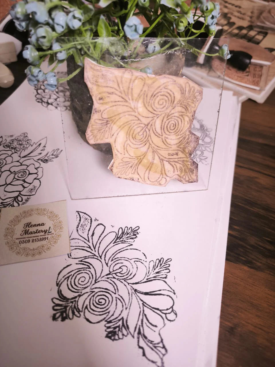 Make your own stamp bunches  ( Select any 4 bunches design of your choice )