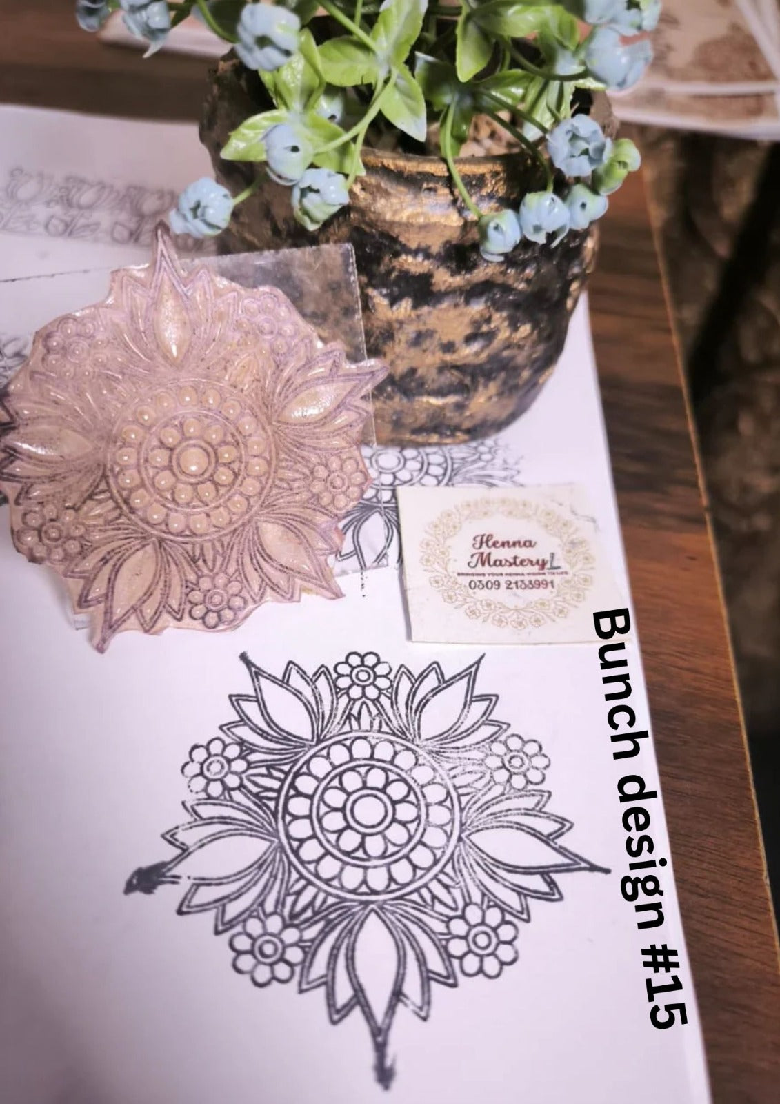 Reusable Mehandi/Henna Stamps (Select any design of your choice ) +FREE DELIVERY