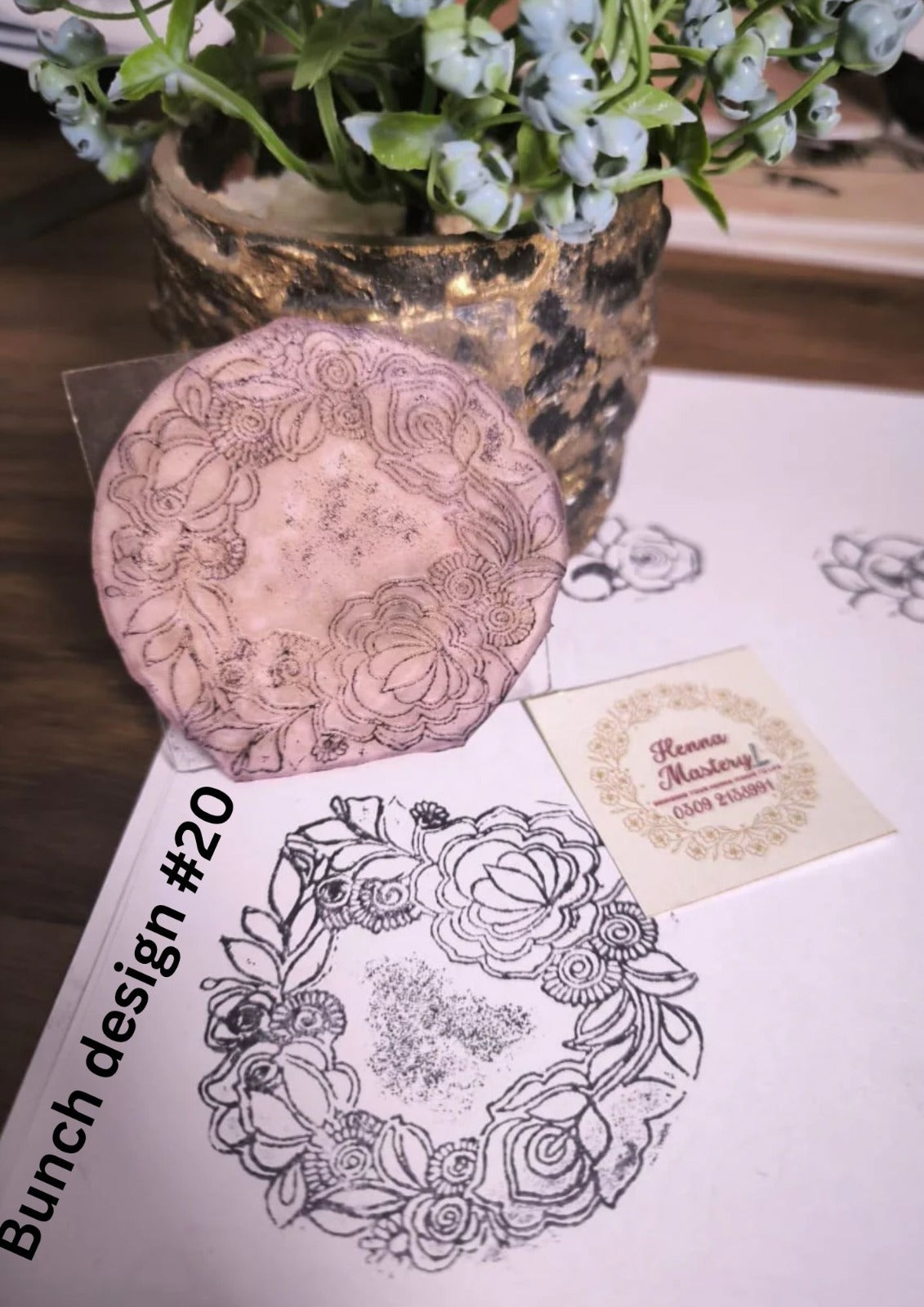 Reusable Mehandi/Henna Stamps (Select any design of your choice ) +FREE DELIVERY