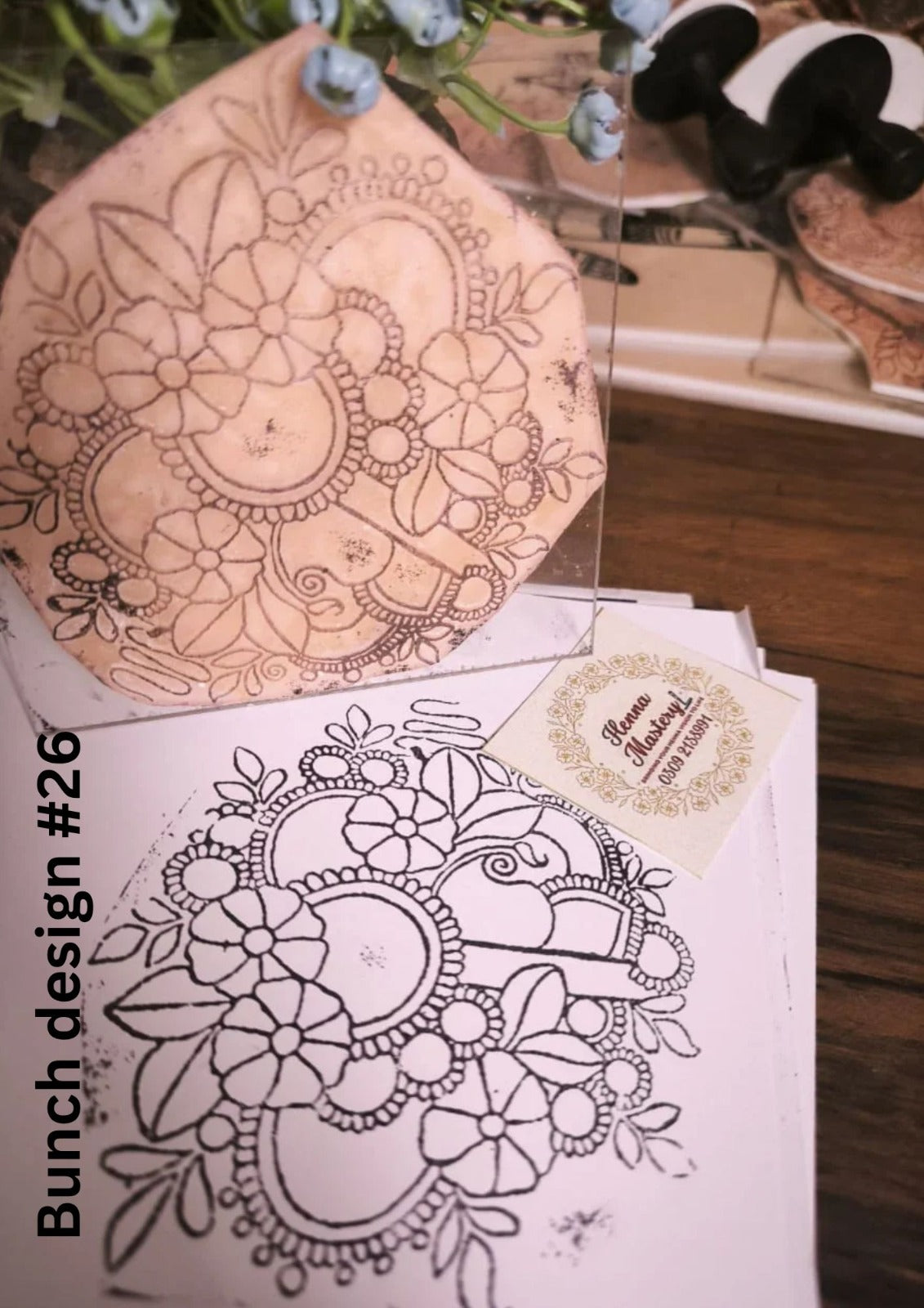 Reusable Mehandi/Henna Stamps (Select any design of your choice ) +FREE DELIVERY