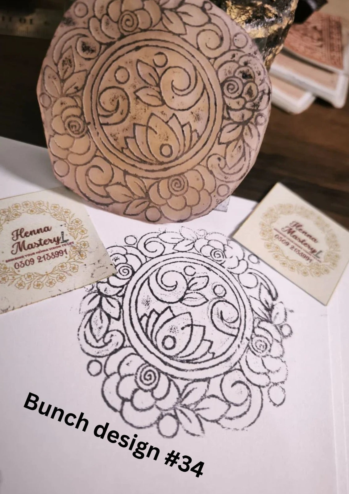 Reusable Mehandi/Henna Stamps (Select any design of your choice ) +FREE DELIVERY