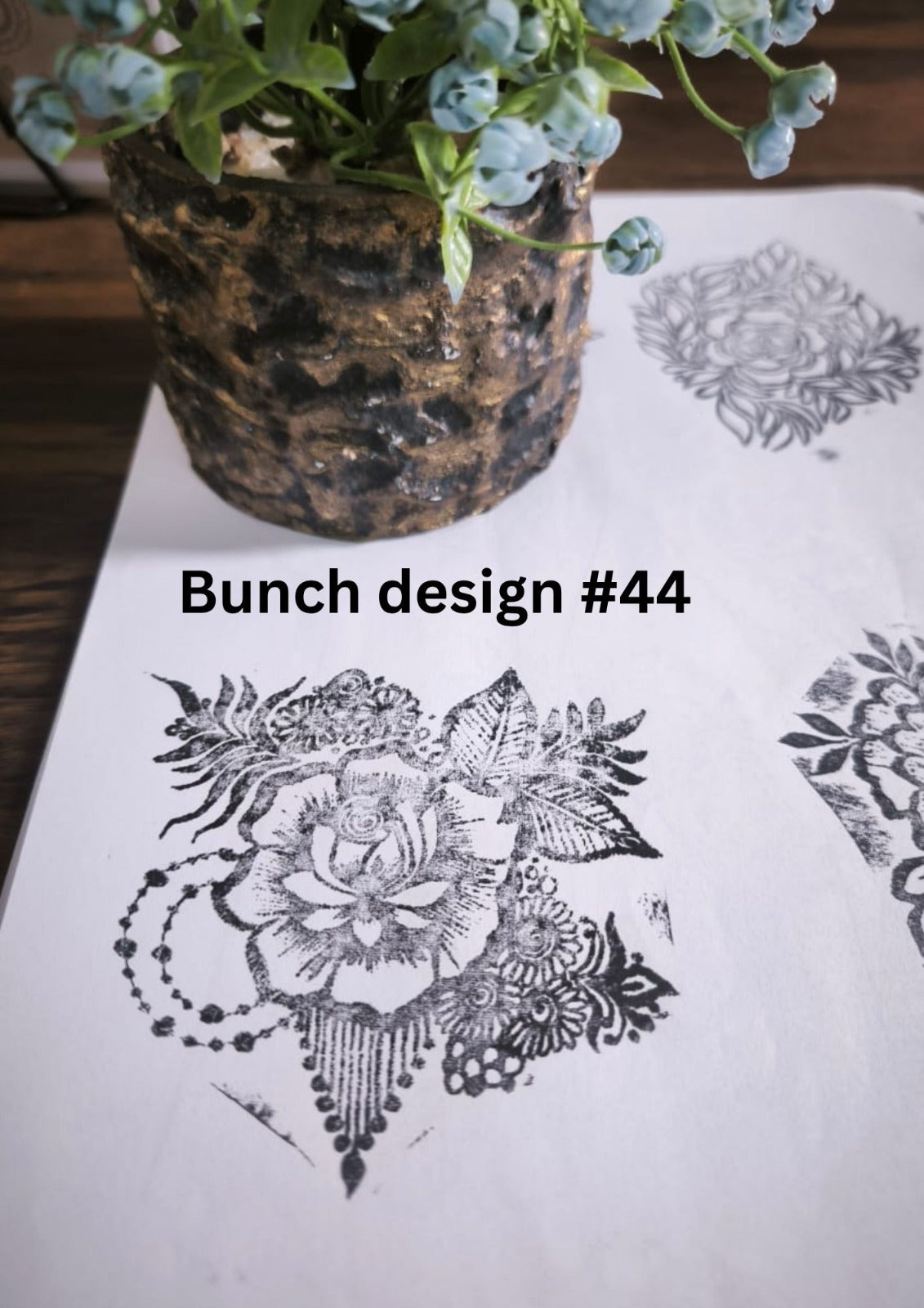 Reusable Mehandi/Henna Stamps (Select any design of your choice ) +FREE DELIVERY