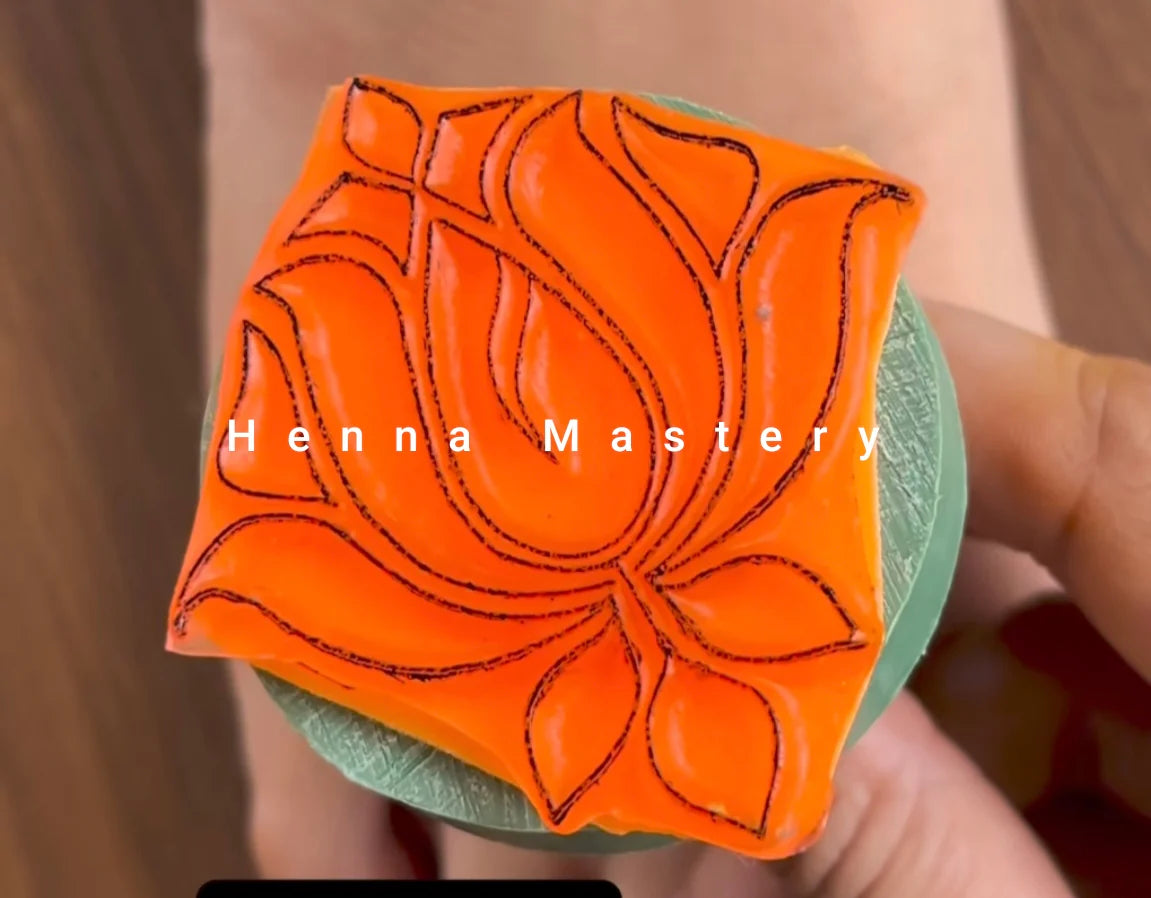 Reusable Mehandi/Henna Stamps (Select any design of your choice ) +FREE DELIVERY