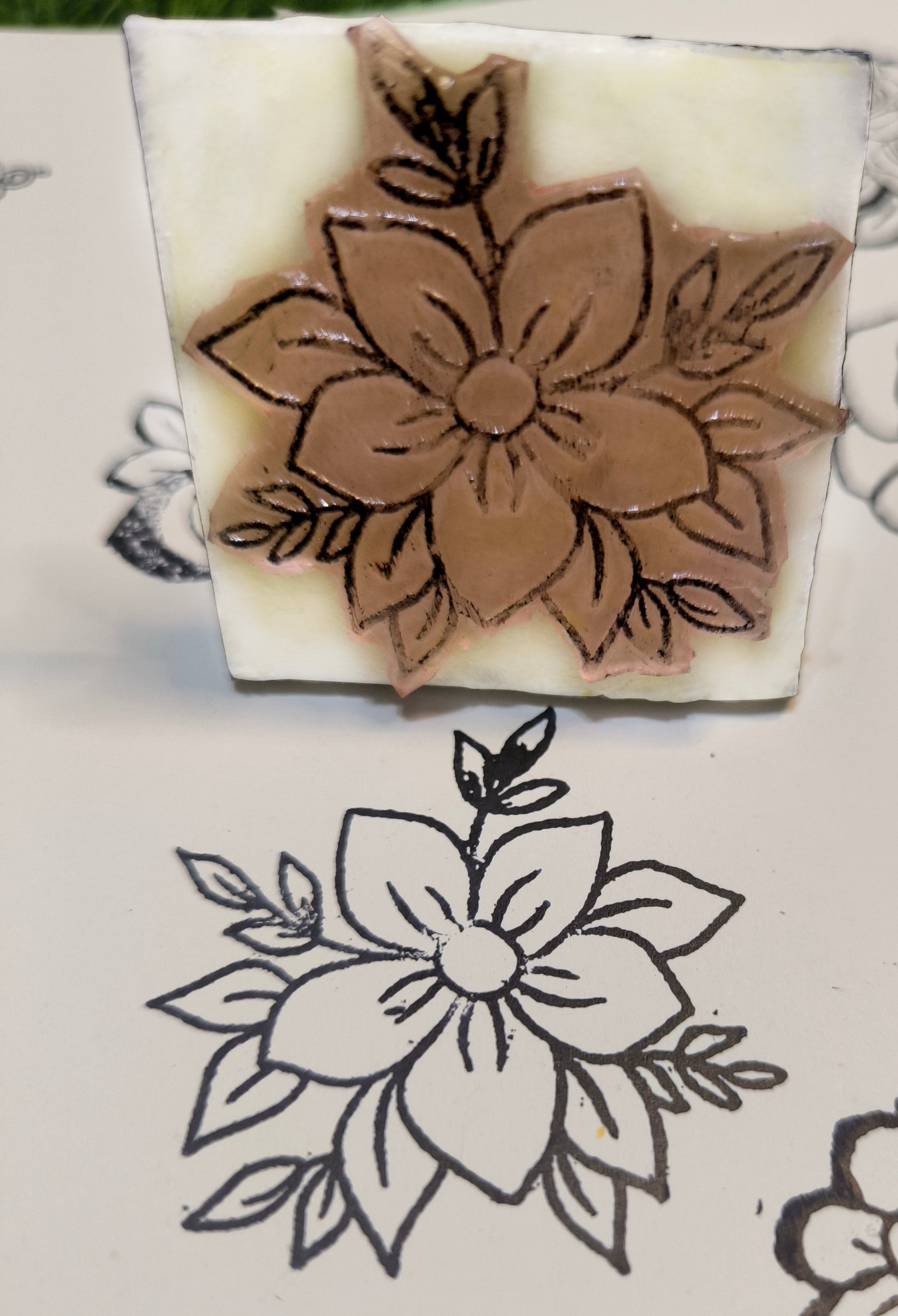 Reusable Mehandi/Henna Stamps Pack of 10 Beautiful Designs,Ink Pad and 1 Bridal Henna cone.