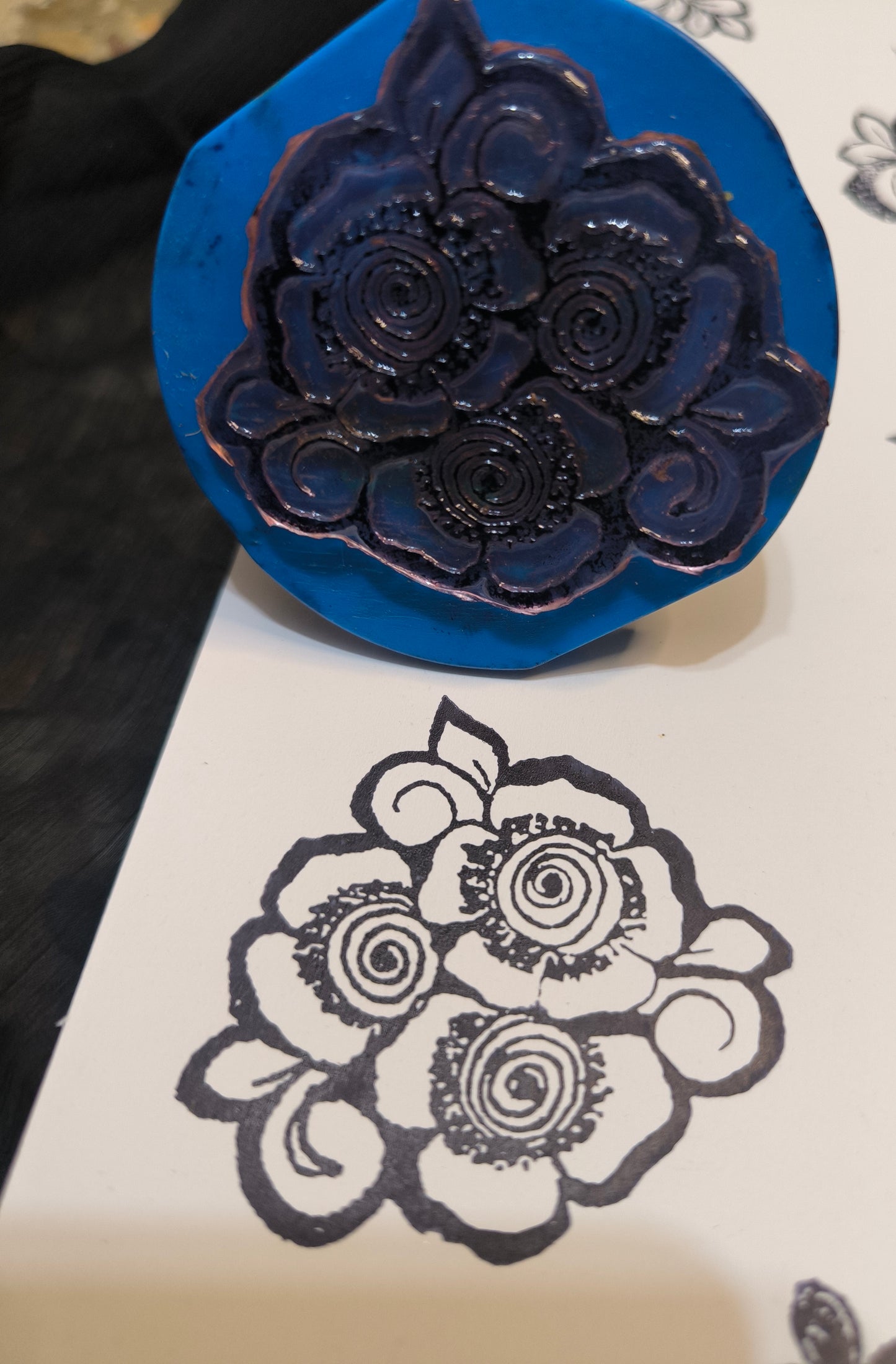 Reusable Mehandi/Henna Stamps Pack of 10 Beautiful Designs,Ink Pad and 1 Bridal Henna cone.