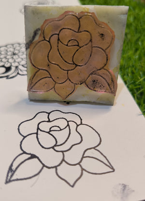 Reusable Mehandi/Henna Stamps Pack of 5  Beautiful Floral Designs and a Bridal Henna cone.
