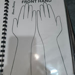 Henna Reusable Tracing Book + FREE Practice Cone.( The Empty Canvas,Full Laminated)