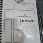 Henna Reusable Tracing Book + FREE Practice Cone.( The Empty Canvas,Full Laminated)