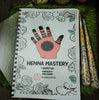 Henna Reusable Tracing Book + FREE Reusable Acrylic sheet and a Practice Cone. (Volume 3)