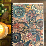 Henna Reusable Tracing Book Book + FREE Reusable Acrylic Sheet and a Practice Cone. (Volume 2)