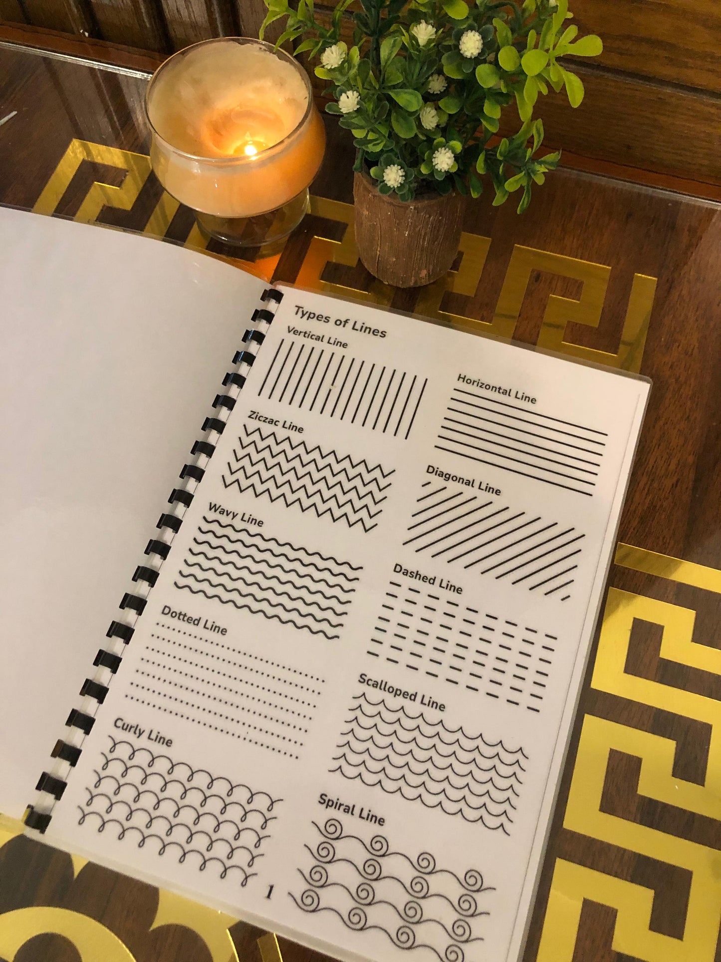 Henna Reusable Tracing Book + FREE Practice Cone.( Volume 1,Full Laminated)