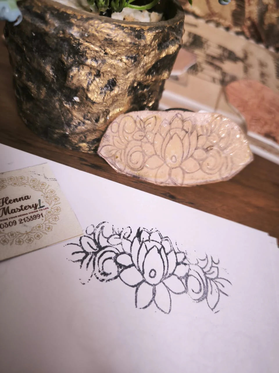 Reusable Mehandi/Henna Stamps (Select any design of your choice ) +FREE DELIVERY
