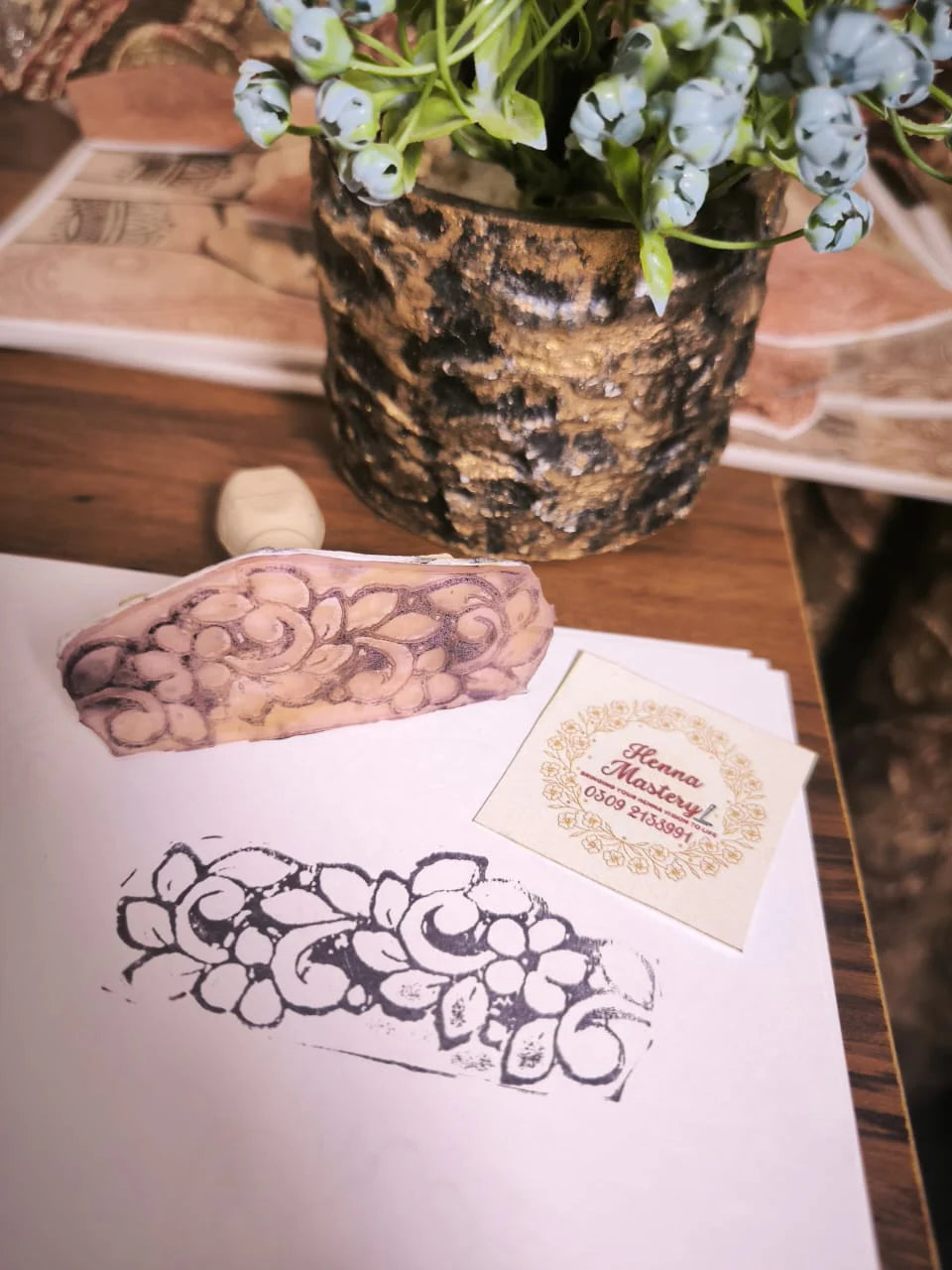 Reusable Mehandi/Henna Stamps (Select any design of your choice ) +FREE DELIVERY