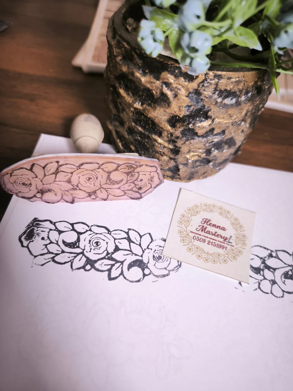 Reusable Mehandi/Henna Stamps (Select any design of your choice ) +FREE DELIVERY