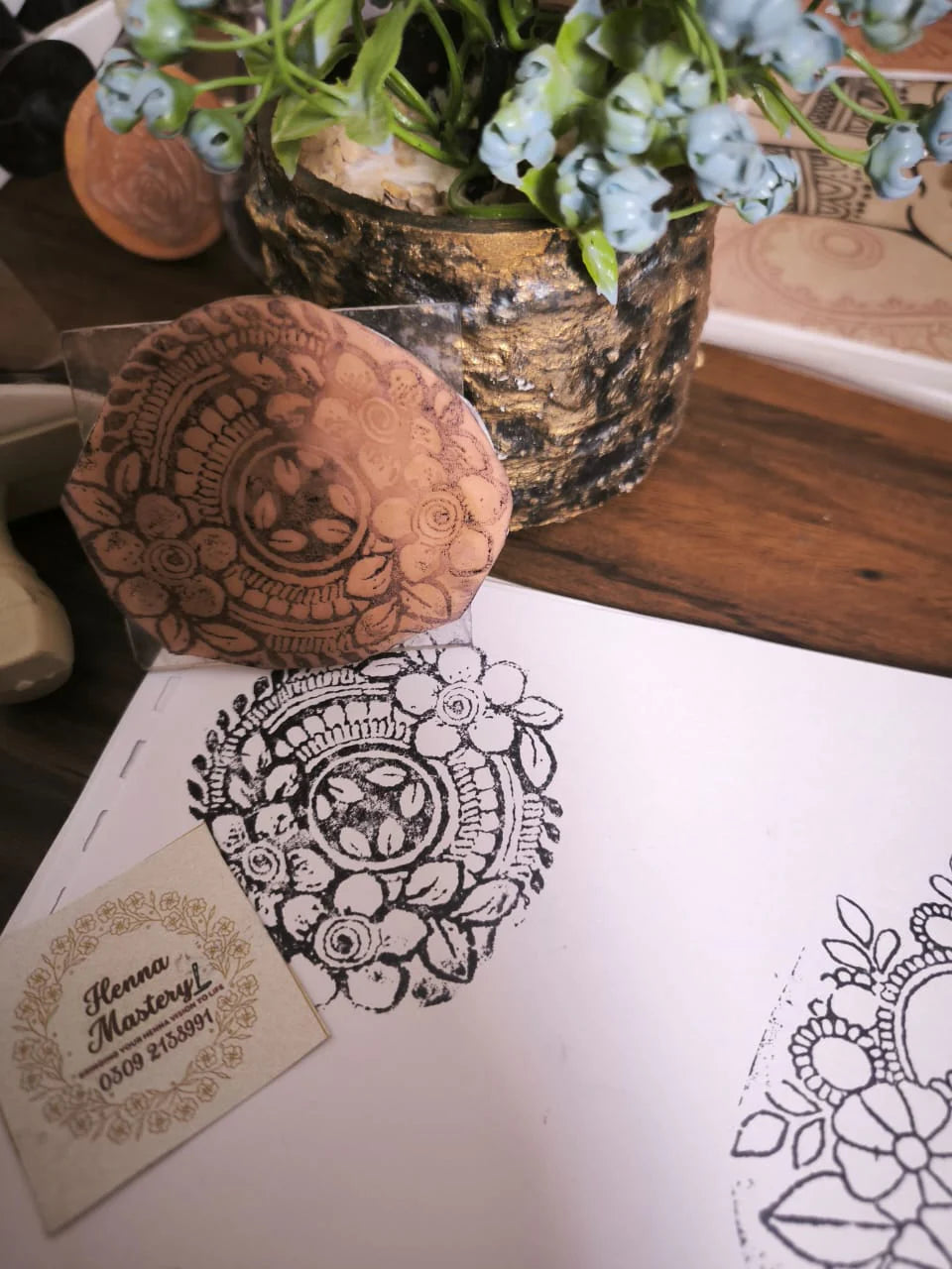 Reusable Mehandi/Henna Stamps (Select any design of your choice ) +FREE DELIVERY